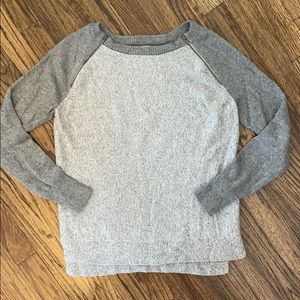 Banana Republic Gray Merino Wool Blend Sweater